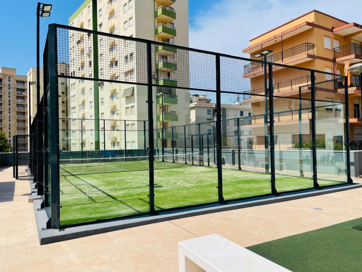 Apartamento Nuevo Junto Al Mar Con Plaza De Garaje!! Perfecto Para Familias Playa de Gandia Exterior foto